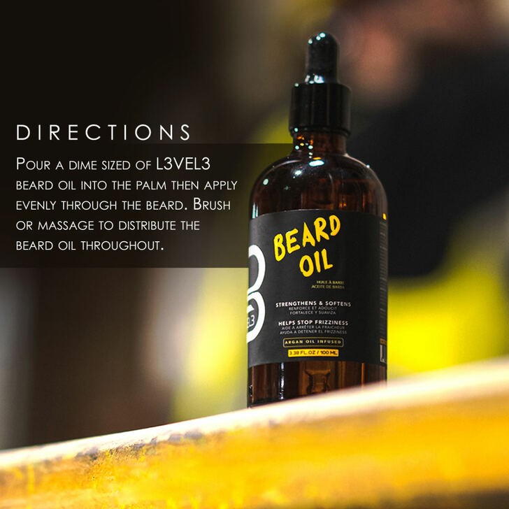 Beard oil L3VEL3 ™ - Imagen 3