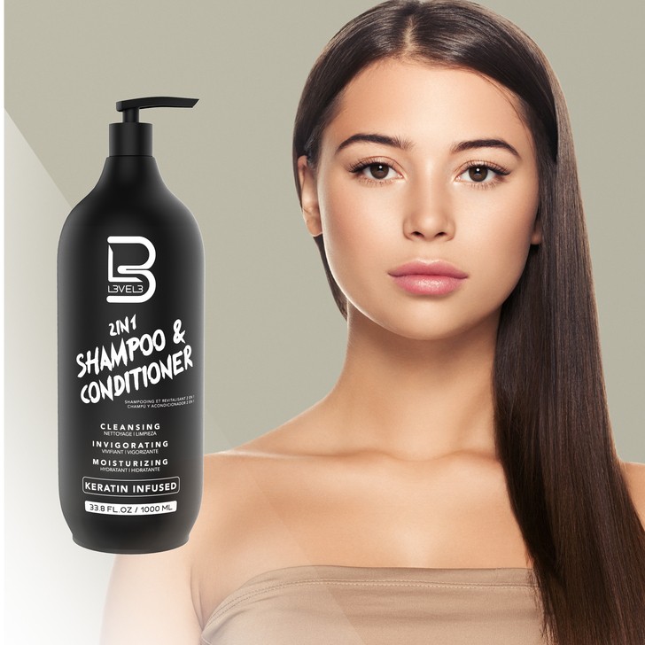 2 en 1 Shampoo conditioner L3VEL3 ™ - Imagen 4