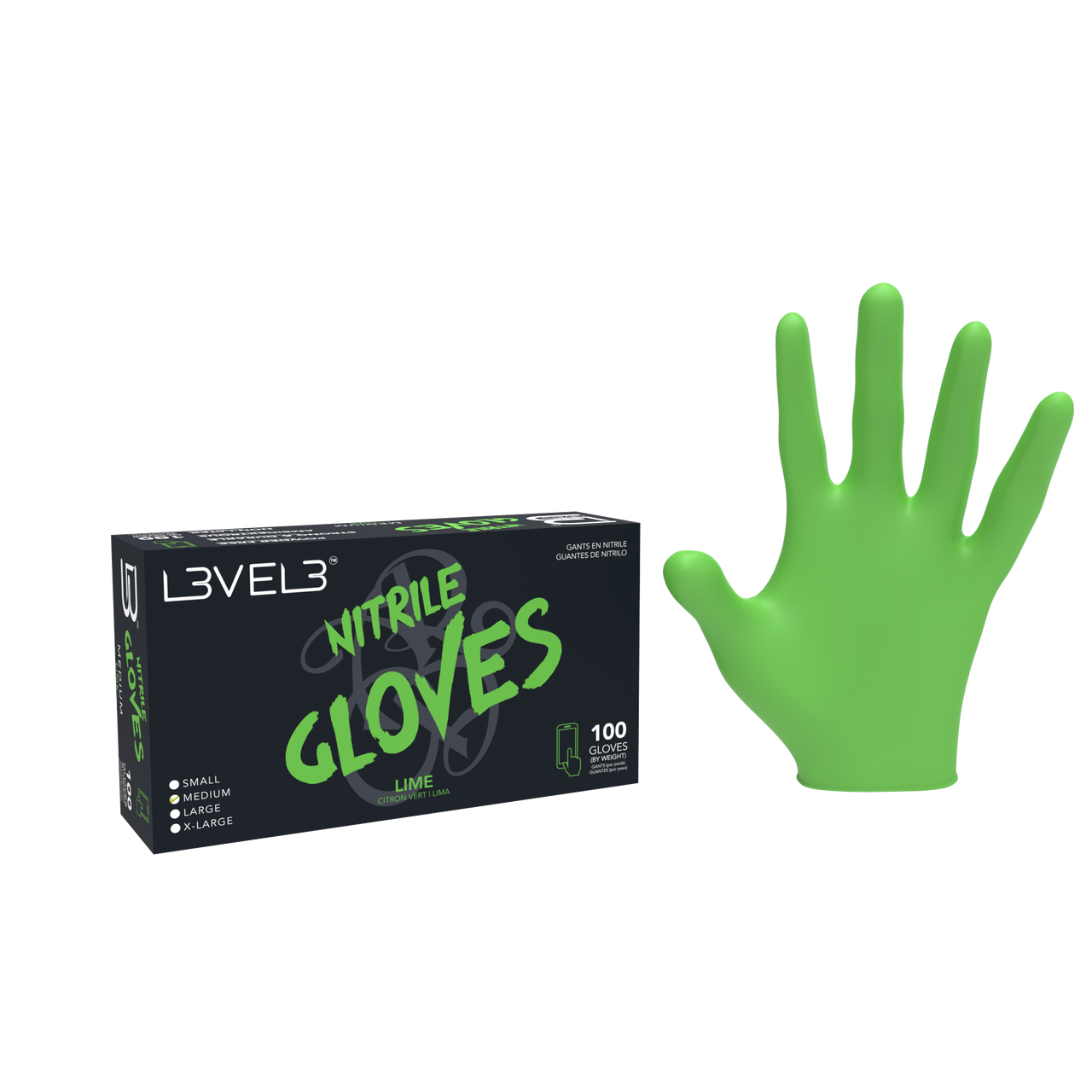 Guantes profesionales de NITRILO - L3VEL3 - Imagen 2