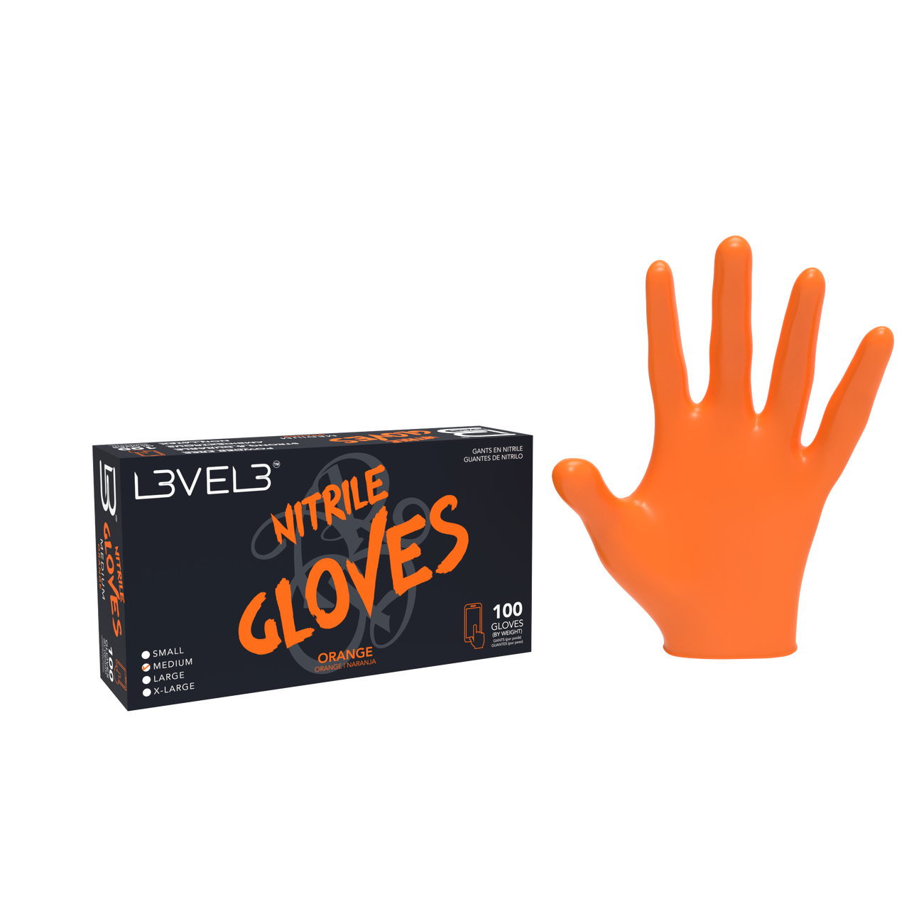 Guantes profesionales de NITRILO - L3VEL3