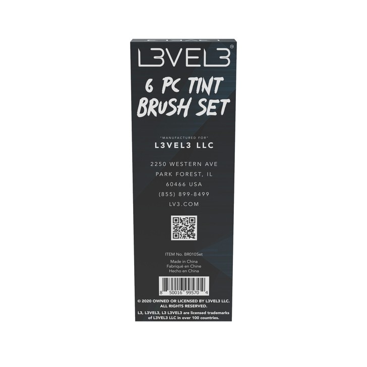 JUEGO DE BROCHAS DE TINTE L3VEL3 ™ - PAQUETE DE 6 - Imagen 4