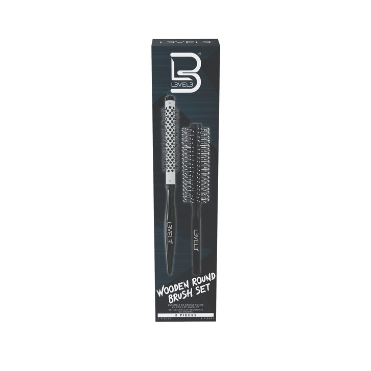 JUEGO DE BROCHAS REDONDAS L3VEL3 ™ - 2 PIEZAS - Imagen 3