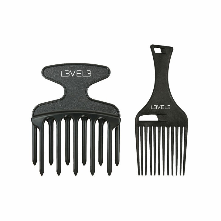 L3VEL3 ™ JUEGO DE PEINES PARA RECOGER EL CABELLO - 2 PIEZAS - Imagen 4