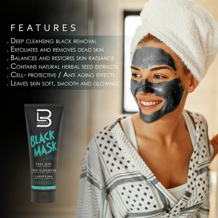BLACK PEEL MASK L3VEL3 ™ - Imagen 3
