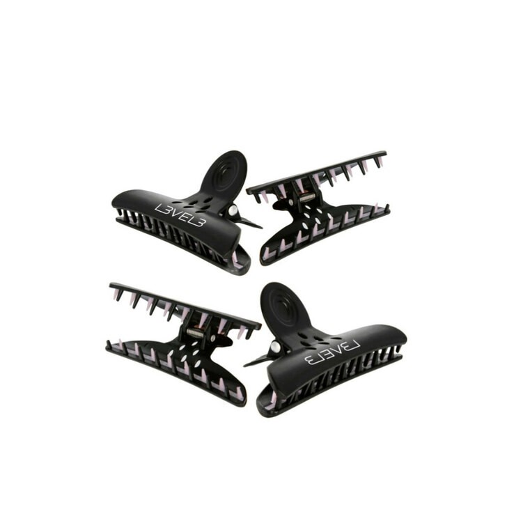 PINZAS MARIPOSA PARA EL CABELLO L3VEL3 ™ - PAQUETE DE 4 - Imagen 4